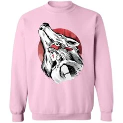 Princess Mononoke – Red Moon Sweatshirt -Ghibli redirect12042020131252 8 1