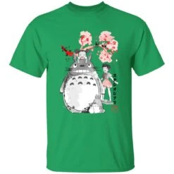 Totoro And The Girls By Sakura Flower T Shirt -Ghibli redirect12052020001218 4