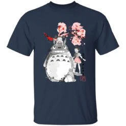 Totoro And The Girls By Sakura Flower T Shirt -Ghibli redirect12052020001218 7