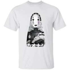 Spirited Away Kaonashi Cutout Black T Shirt