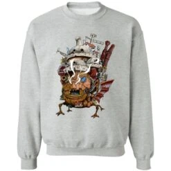 Howl’s Moving Castle – Smoking Sweatshirt -Ghibli redirect12052020061211