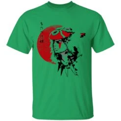 Princess Mononoke And The Red Moon T Shirt -Ghibli redirect12052020061224 5