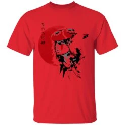 Princess Mononoke And The Red Moon T Shirt -Ghibli redirect12052020061224 9