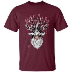 Princess Mononoke – Shishigami And Sakura T Shirt -Ghibli redirect12062020021252 5 1