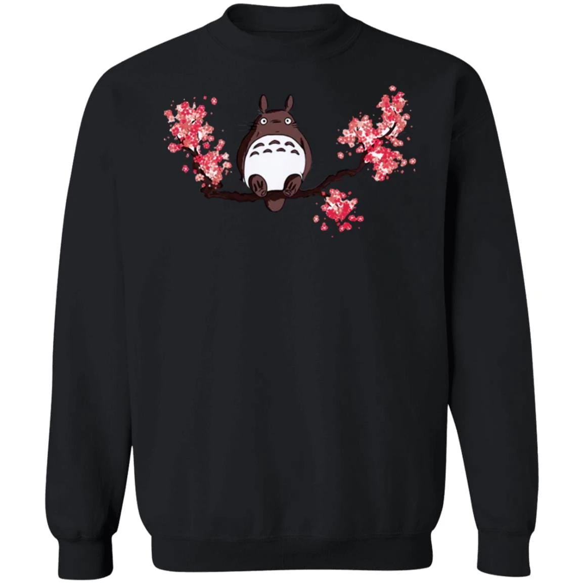 Totoro And Sakura Sweatshirt 2 Totoro And Sakura Sweatshirt - Image 2