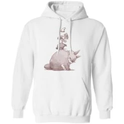 Totoro – Jump Over The Cow Playing Hoodie