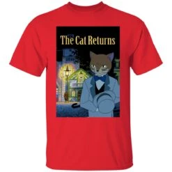 The Cat Returns Poster T Shirt Unisex -Ghibli redirect12102020051206 7 1