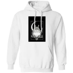 My Neighbor Totoro By The Moon Black & White Hoodie Unisex -Ghibli redirect12102020081203 1 1