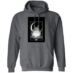 My Neighbor Totoro By The Moon Black & White Hoodie Unisex -Ghibli redirect12102020081203 4 1