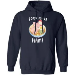 Ponyo Loves Ham Hoodie -Ghibli redirect12102020081255 3