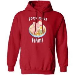 Ponyo Loves Ham Hoodie -Ghibli redirect12102020081255 8