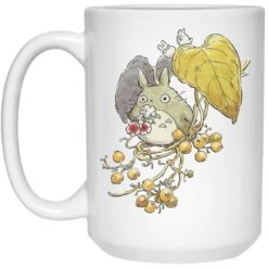 Mini Totoro And The Leaves Mug -Ghibli redirect12102021071230 1 1
