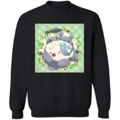 Sleeping Totoro With Umbrella Sweatshirt -Ghibli redirect12102021081240 2 1