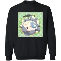 Sleeping Totoro With Umbrella Sweatshirt -Ghibli redirect12102021081240 2