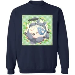Sleeping Totoro With Umbrella Sweatshirt -Ghibli redirect12102021081240 4 1