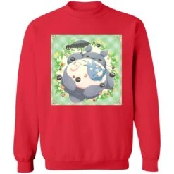 Sleeping Totoro With Umbrella Sweatshirt -Ghibli redirect12102021081240 5