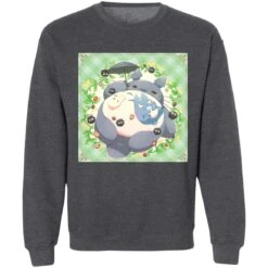 Sleeping Totoro With Umbrella Sweatshirt -Ghibli redirect12102021081240 6