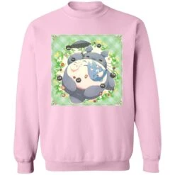 Sleeping Totoro With Umbrella Sweatshirt -Ghibli redirect12102021081240 8 1