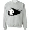 No Face Kaonashi Lying Sweatshirt