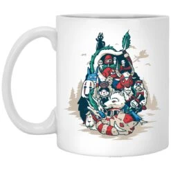 Ghibli Universe In Totoro Shape Mug