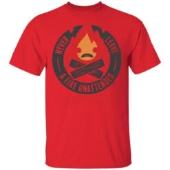 Howl’s Moving Castle – Never Leave A Fire T Shirt -Ghibli redirect12132020051247 4