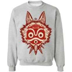 Princess Mononoke Mask Sweatshirt Unisex 25 Princess Mononoke Mask Sweatshirt Unisex -Ghibli redirect12132020071201