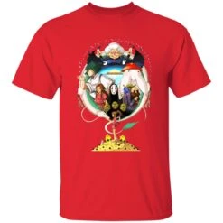 Spirited Away Characters Compilation T Shirt Unisex -Ghibli redirect12132020071234