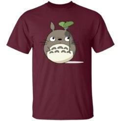 Totoro And The Leaf Umbrella T Shirt -Ghibli redirect12142020111224 5 1