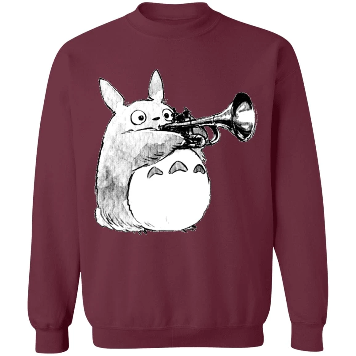 Totoro And The Trumpet Sweatshirt 12 Totoro And The Trumpet Sweatshirt - Image 12