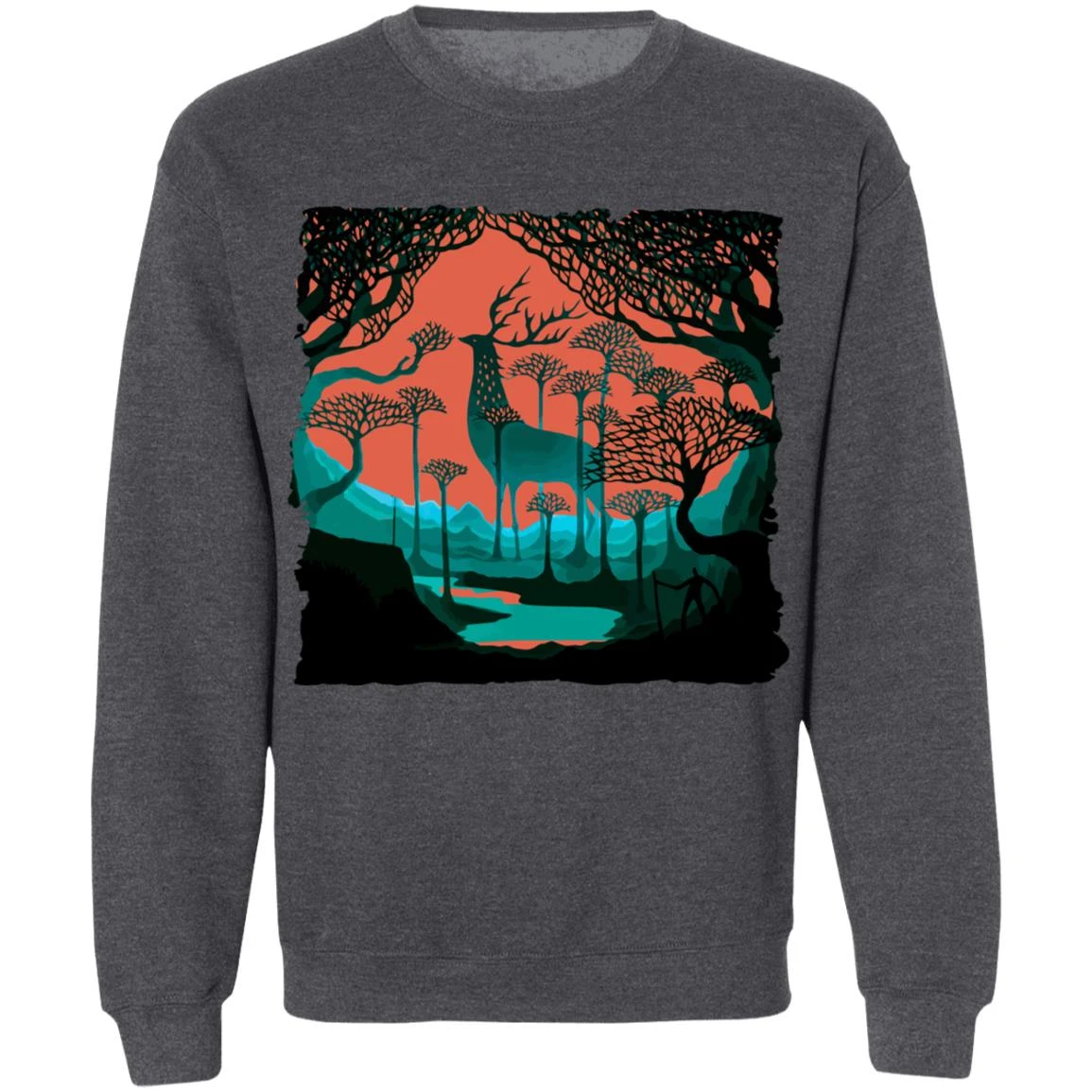 Princess Mononoke – Shishigami Of The Forest Sweatshirt Unisex 6 Princess Mononoke – Shishigami Of The Forest Sweatshirt Unisex - Image 6