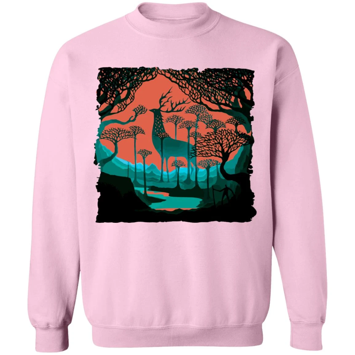 Princess Mononoke – Shishigami Of The Forest Sweatshirt Unisex 8 Princess Mononoke – Shishigami Of The Forest Sweatshirt Unisex - Image 8