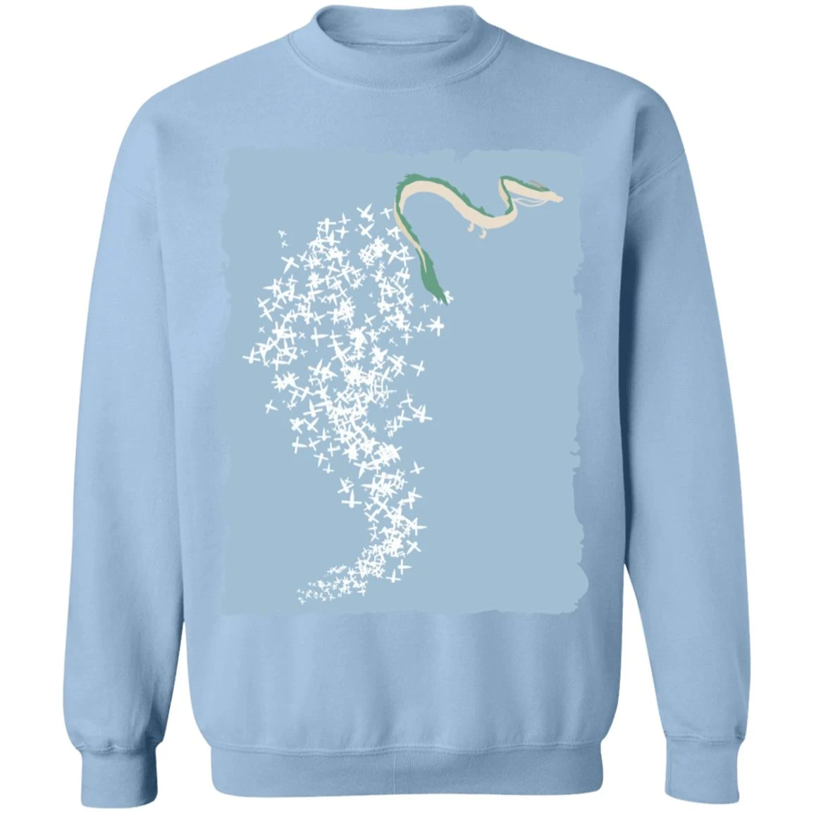 Spirited Away – Flying Haku Dragon Sweatshirt 7 Spirited Away – Flying Haku Dragon Sweatshirt - Image 7