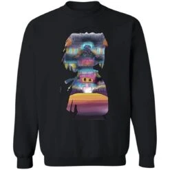 Spirited Away – Sen And The Bathhouse Cutout Colorful Sweatshirt -Ghibli redirect12212020121208 2 1