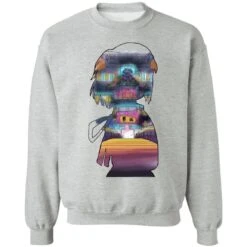 Spirited Away – Sen And The Bathhouse Cutout Colorful Sweatshirt -Ghibli redirect12212020121208