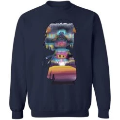 Spirited Away – Sen And The Bathhouse Cutout Colorful Sweatshirt -Ghibli redirect12212020121209 1 1
