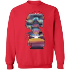 Spirited Away – Sen And The Bathhouse Cutout Colorful Sweatshirt -Ghibli redirect12212020121209 2 1