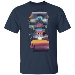 Spirited Away – Sen And The Bathhouse Cutout Colorful T Shirt -Ghibli redirect12212020121219 6