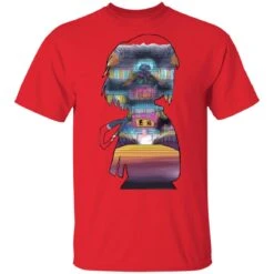 Spirited Away – Sen And The Bathhouse Cutout Colorful T Shirt -Ghibli redirect12212020121219 7