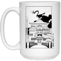 Spirited Away Bathhouse Illustrated Graphic Mug -Ghibli redirect12212020121221 1 1