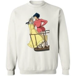 Howl’s Moving Castle – Sophie And Howl Gazing At Each Other Sweatshirt
