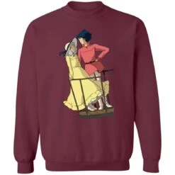 Howl’s Moving Castle – Sophie And Howl Gazing At Each Other Sweatshirt -Ghibli redirect12242020121210 3 1