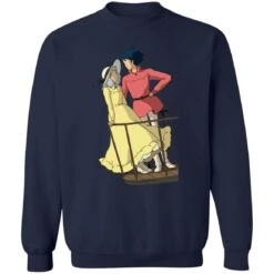 Howl’s Moving Castle – Sophie And Howl Gazing At Each Other Sweatshirt -Ghibli redirect12242020121210 4 1