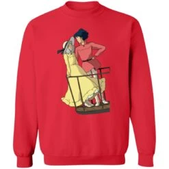 Howl’s Moving Castle – Sophie And Howl Gazing At Each Other Sweatshirt -Ghibli redirect12242020121210 5 1