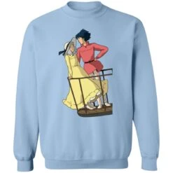 Howl’s Moving Castle – Sophie And Howl Gazing At Each Other Sweatshirt -Ghibli redirect12242020121210 7