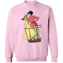 Howl’s Moving Castle – Sophie And Howl Gazing At Each Other Sweatshirt -Ghibli redirect12242020121210 8 1