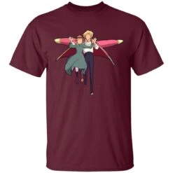 Howl’s Moving Castle – Howl And Sophie Running Classic T Shirt -Ghibli redirect12242020121240 5 1
