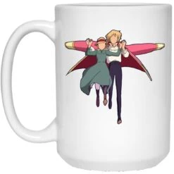 Howl’s Moving Castle – Howl And Sophie Running Classic Mug -Ghibli redirect12242020121246 1 1