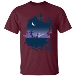Howl’s Moving Castle Midnight T Shirt -Ghibli redirect12242020121255 5 1