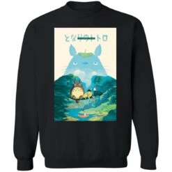 Totoro And The Girls In Jungle Sweatshirt -Ghibli redirect12262021071254 11