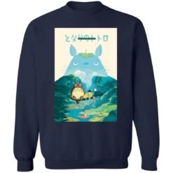 Totoro And The Girls In Jungle Sweatshirt -Ghibli redirect12262021071254 13